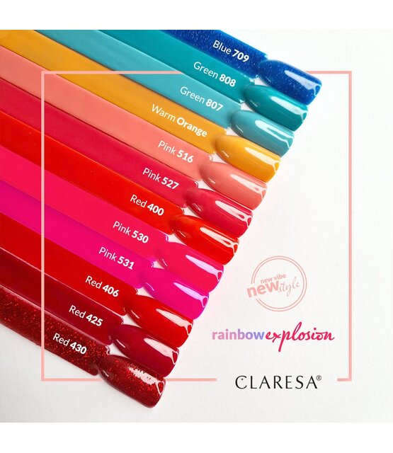 CLARESA Gel Polish RED 430 -5g