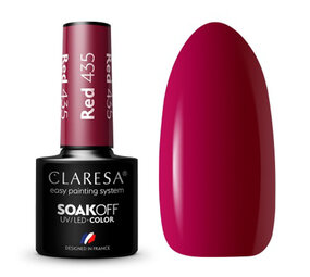 CLARESA Gel Polish RED 435 -5g CLARESA Gel Polish RED 435 -5g