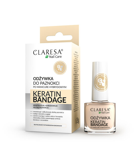 CLARESA Keratin Bandage nagelconditioner 5 g