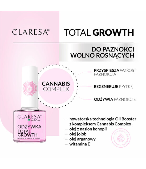 CLARESA Total Growth nagelconditioner 5 g