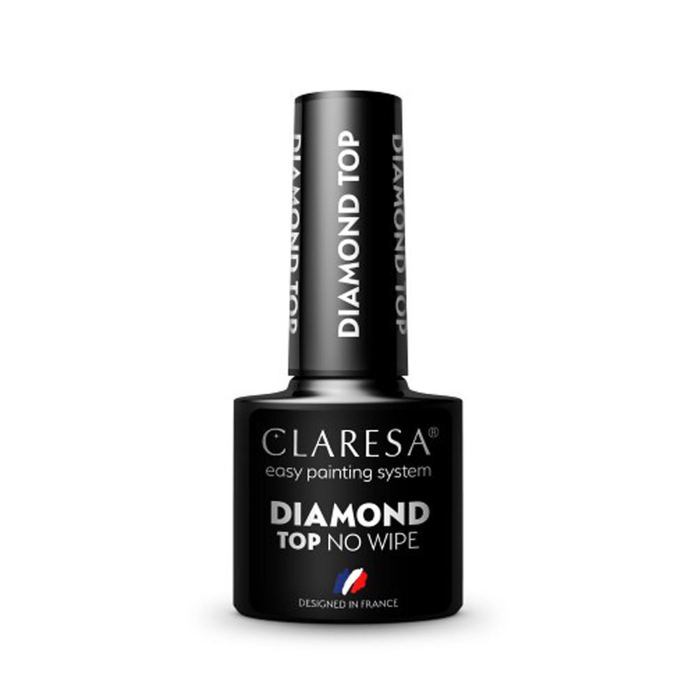 CLARESA CLARESA TOP COAT DIAMOND NO WIPE -5g CLARESA CLARESA TOP COAT DIAMOND NO WIPE -5g