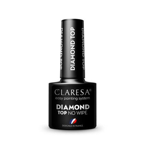 CLARESA CLARESA TOP COAT DIAMOND NO WIPE -5g CLARESA CLARESA TOP COAT DIAMOND NO WIPE -5g
