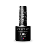 CLARESA Top Coat No Wipe 5g Glitter Silver CLARESA Top Coat No Wipe 5g Glitter Silver
