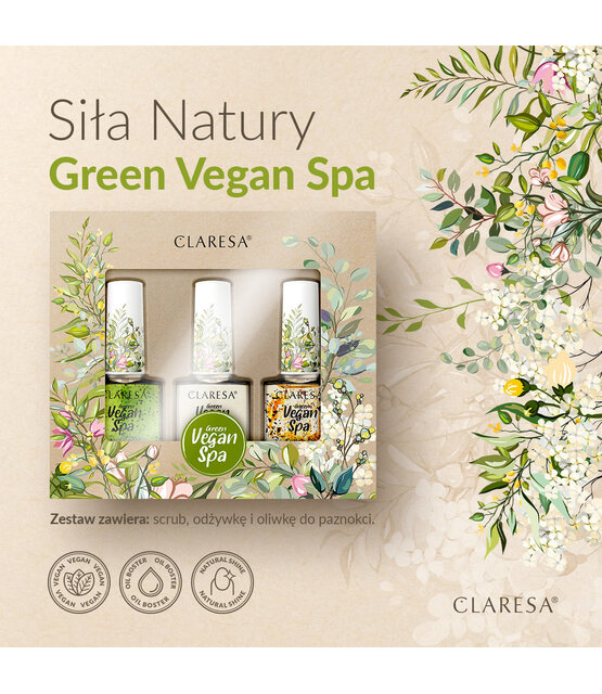 SET VEGAN SPA GREEN POWER 3X5 G