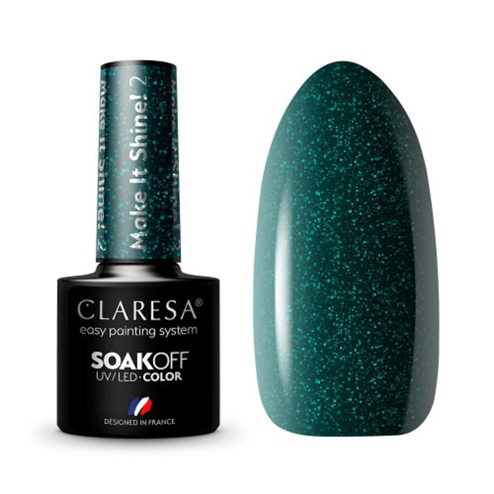 CLARESA CLARESA Gel Polish Make It Shine! 2 -5g
