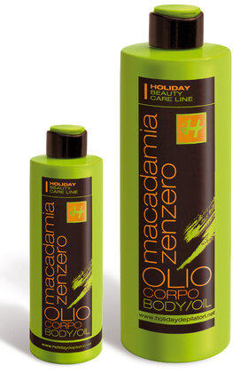 After Wax Body Oil Met Macademia