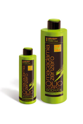 After Wax Body Oil met Macademia