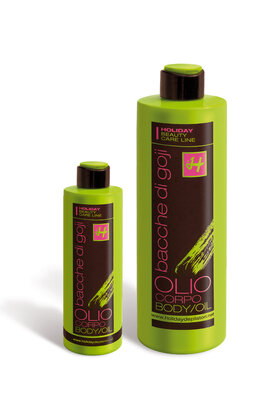 After Wax Body Oil met Goji Bessen