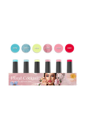 Gel Polish Collection Floral Cocktail | 5+1 gratis