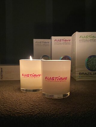 Geurkaars  Macademiasalongeur Macademia , Candle Wax