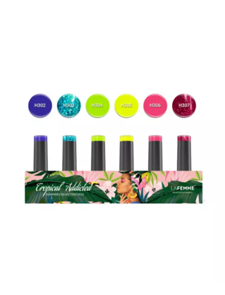 Gel Polish Collection Tropical Addicted | 5+1 gratis
