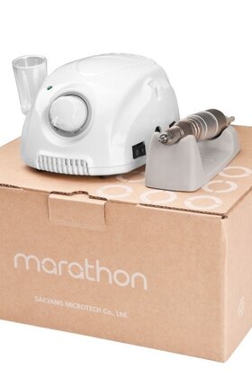 Electrische Nagelvijl Marathon 3 Champion + H200Wit, Nagelfrees