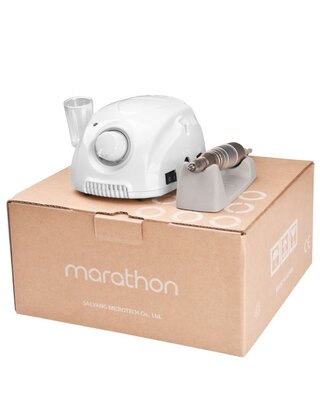 Electrische Nagelvijl Marathon 3 Champion + H200 | Wit |Nagelfrees