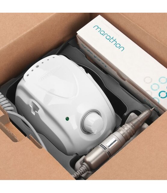 Electrische Nagelvijl Marathon 3 Champion + H200 | Wit |Nagelfrees