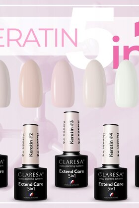 Extend Care 5In1 Keratin #1 Nagelverlenging Tot 1 Cm