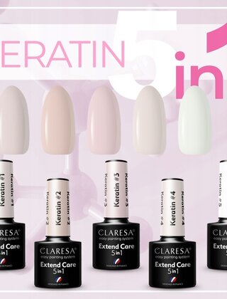 Extend Care 5In1 Keratin #1 Nagelverlenging Tot 1 Cm
