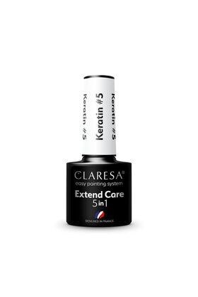 Claresa Extend Care 5in1 Keratin #5| clear Nagelverlenging tot 1 cm