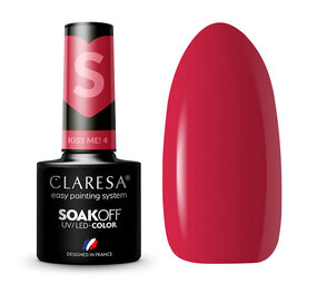 CLARESA Gel UV/LED Polish Kiss Me!-5g  #4 CLARESA Gel UV/LED Polish Kiss Me!-5g  #4