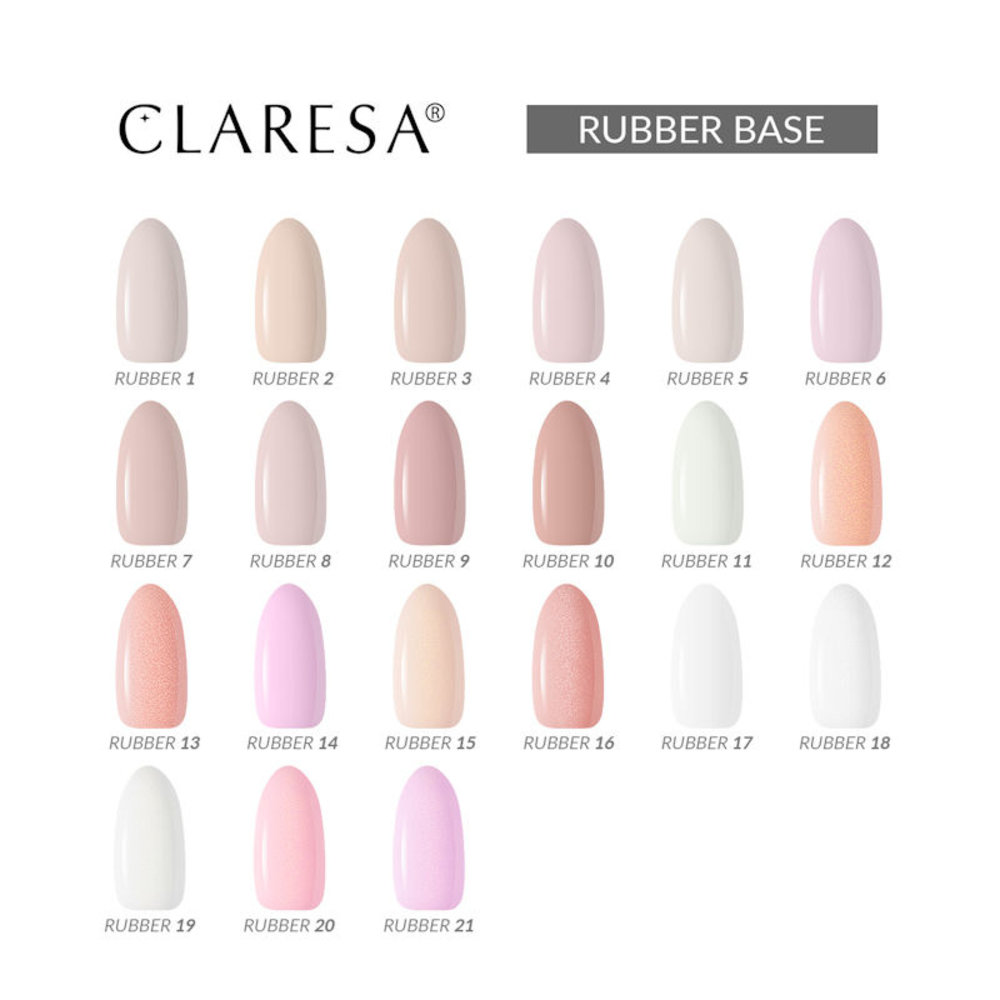 CLARESA CLARESA RUBBER BASE 11 (clear)-5g