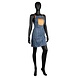 BB cosmetics Denim Schort | Beschermende kleding | Denim Beschermschort striped BB cosmetics Denim Schort | Beschermende kleding | Denim Beschermschort striped