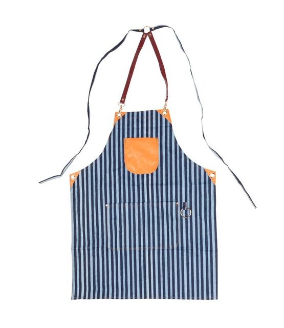 Denim Wax Schortbeschermende Kledingdenim Beschermschort Striped