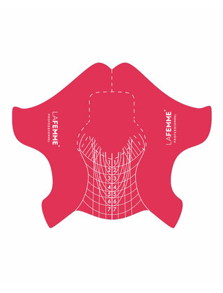 Nail forms , SJABLONEN BREED voor La Femme Jade