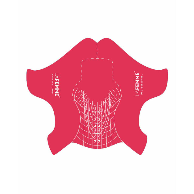 Nail forms , SJABLONEN BREED voor La Femme Jade-