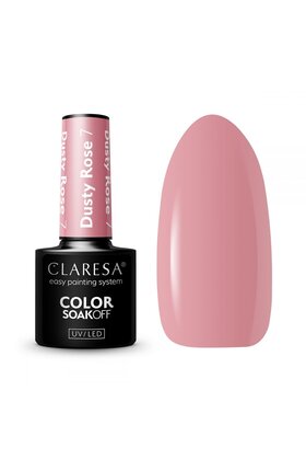 Gel UV/LED Polish CLARESA  DUSTY ROSE 7 -5g