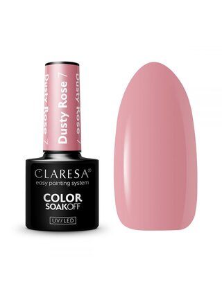 Gel UV/LED Polish CLARESA  DUSTY ROSE 7 -5g