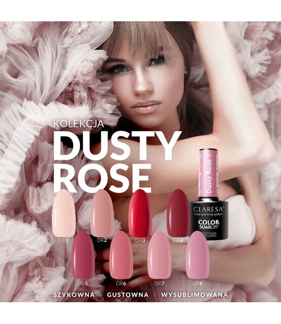 Gel Uv/Led Polish   Dusty Rose 4-5G