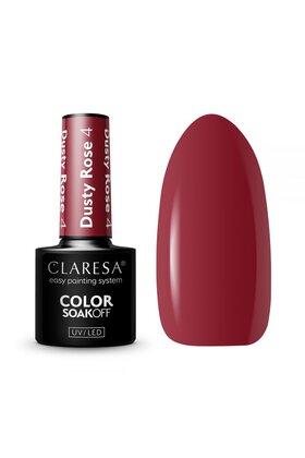 Gel UV/LED Polish CLARESA  DUSTY ROSE 4-5g