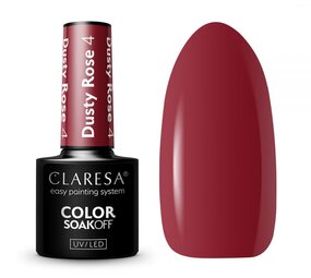 CLARESA Gel UV/LED Polish CLARESA  DUSTY ROSE 4-5g CLARESA Gel UV/LED Polish CLARESA  DUSTY ROSE 4-5g