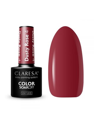 Gel UV/LED Polish CLARESA  DUSTY ROSE 4-5g