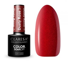 CLARESA Gel UV/LED Polish CLARESA  DUSTY ROSE 3-5g CLARESA Gel UV/LED Polish CLARESA  DUSTY ROSE 3-5g