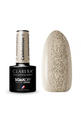 Gel UV/LED Polish CLARESA CELEBRATION 6 -5g