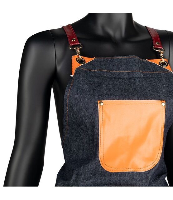 Denim Wax Schortbeschermende Kledingdenim Beschermschort