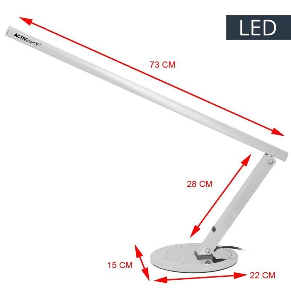 B. B. Cosmetics Slim LED bureaulamp voor salon: perfect voor manicures B. B. Cosmetics Slim LED bureaulamp voor salon: perfect voor manicures