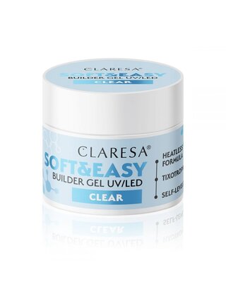 SOFT & EASY BUILDERGEL CLEARNAILSTYLING12G