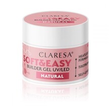 Claresa Soft & Easy Buildergel  UV/LED | Naturel  | Nailstyling | 12 g
