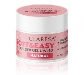 CLARESA Claresa Soft & Easy Buildergel  UV/LED | Naturel  | Nailstyling | 12 g CLARESA Claresa Soft & Easy Buildergel  UV/LED | Naturel  | Nailstyling | 12 g