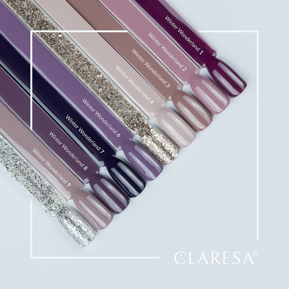 CLARESA  Gel UV/LED Polish CLARESA  WINTER WONDERLAND 3- 5G