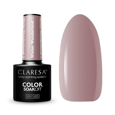 CLARESA  Gel UV/LED Polish CLARESA  WINTER WONDERLAND 3- 5G