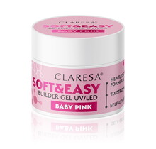 Soft & Easy Buildergel  Uv/Led, Baby Pink , Nailstyling