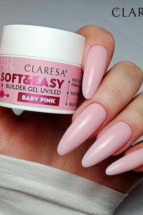 Soft & Easy Buildergel , Baby Pink , Nailstyling