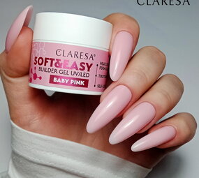 CLARESA Claresa Soft & Easy Buildergel  UV/LED |BABY PINK| Nailstyling CLARESA Claresa Soft & Easy Buildergel  UV/LED |BABY PINK| Nailstyling