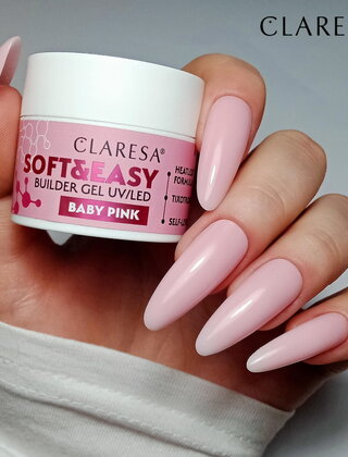 Soft & Easy Buildergel , Baby Pink , Nailstyling