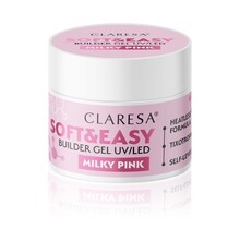 Claresa Soft & Easy Buildergel  UV/LED |MILKY PINK  Nailstyling
