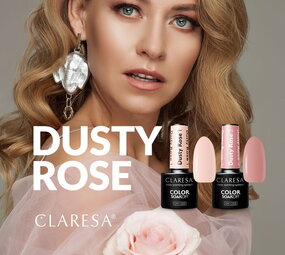 CLARESA Gel UV/LED Polish CLARESA  DUSTY ROSE 1-5g