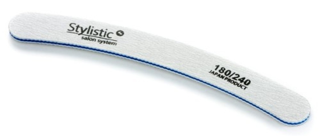 B. B. Cosmetics Stylistic vijl 180/240  Banaan vorm zebra B. B. Cosmetics Stylistic vijl 180/240  Banaan vorm zebra