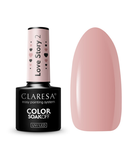 Claresa UV/LED Gellak LOVE STORY 2- 5 g